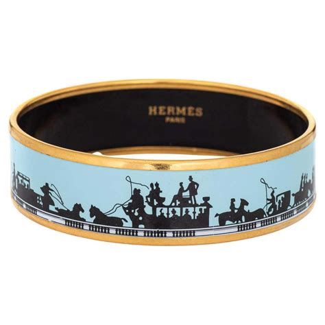 hermes enamel horse and carriage bracelet|hermes fusion bracelets for women.